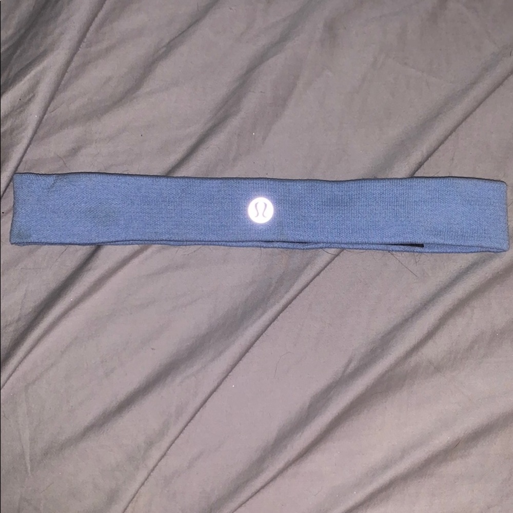 blue lululemon headband